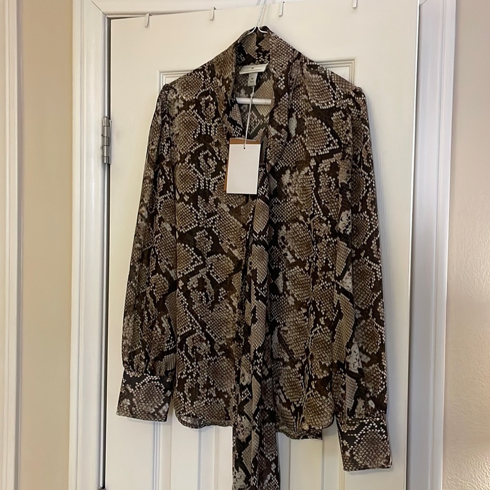 Altuzarra Snake Print Top. Limited Edition. NWT